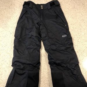 Black REI Co-op Timber Mountain Snow Pants Kids